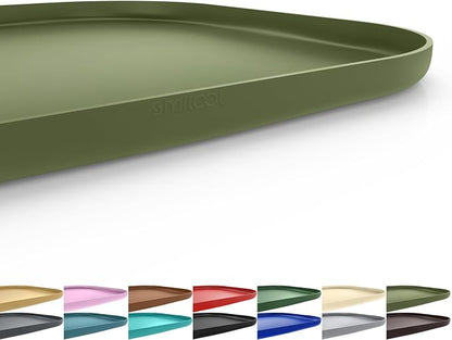 Silicone Pet Feeding Mat with Raised Edge by smilool