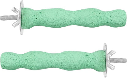 2pcs Bird Beak Grinding Stone, Resin Anti-Slip Beak Grinder Stone Perches Bird by Unknown