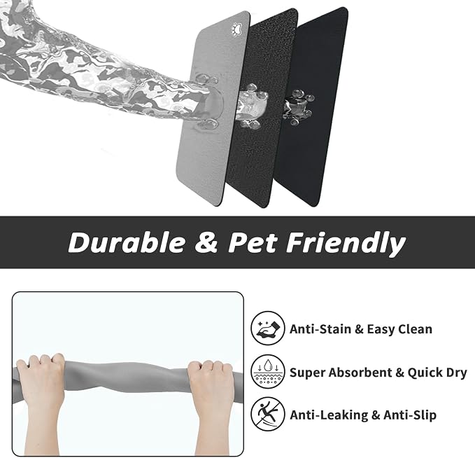 Dog Food Mat - Absorbent Cat Mat - Image 6