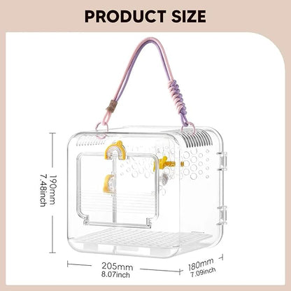 Portable Bird Travel Carrier Cage - Image 2