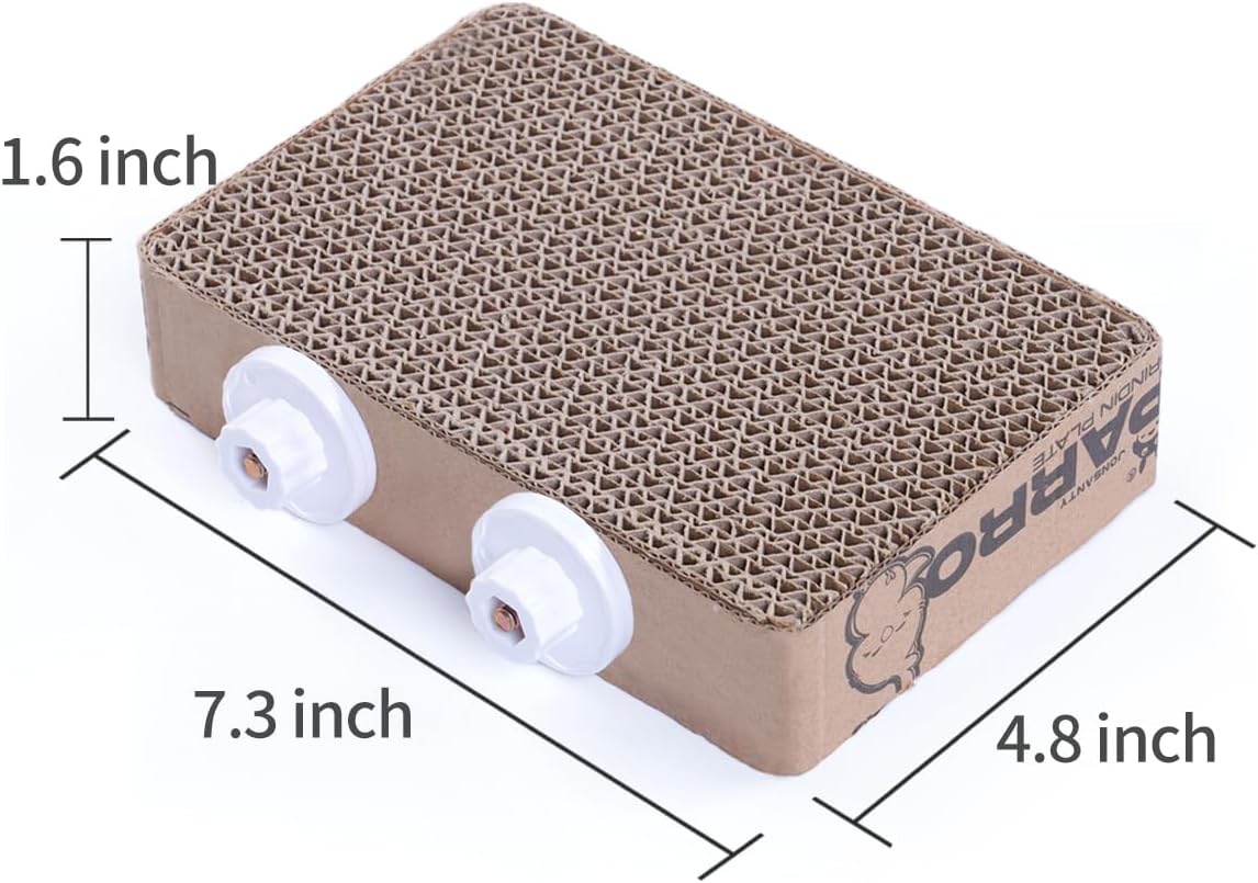 7.3 Inch Paper Bird Toys, Bird Platform, Parrot Toy, Help Birds Clean Beak - Image 2