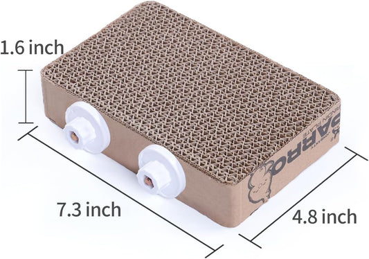 7.3 Inch Paper Bird Toys, Bird Platform, Parrot Toy, Help Birds Clean Beak - Image 2