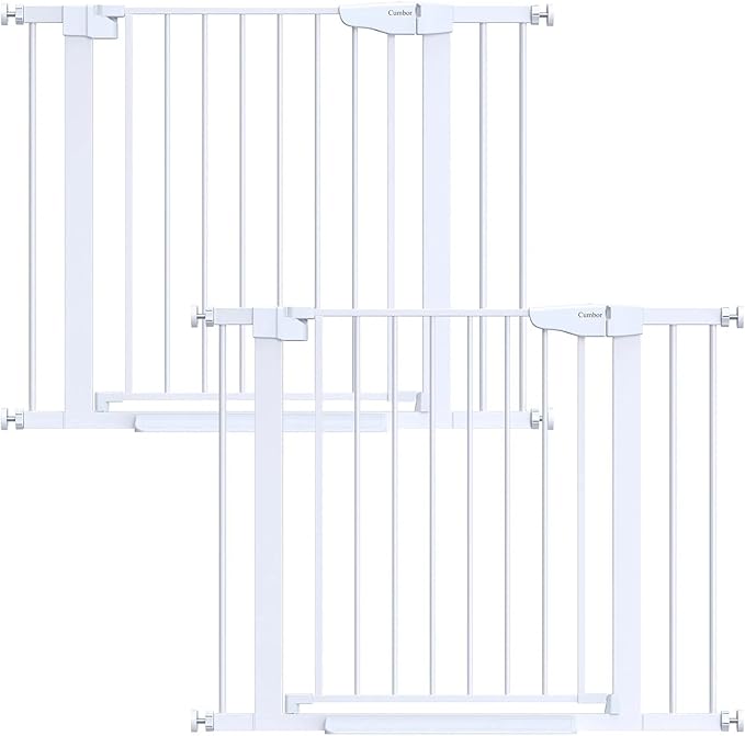 Cumbor 2 Pack 29.7-40.6" Baby Gate by Cumbor