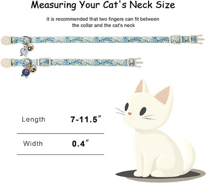 2 Pack Spring Summer Cat Collars - Image 4