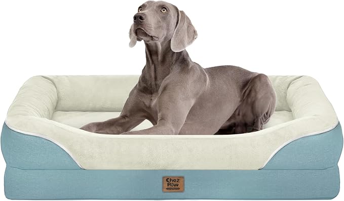 Washable Orthopedic Large Dog Bed by ChezPaw