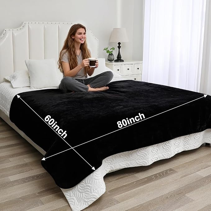Waterproof Blanket for Couples – Ideal for Couch & Bed Splash Proof Sherpa Throw - Image 3