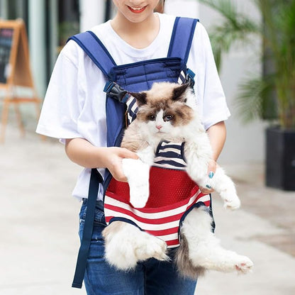 Lifeunion Legs Out Dog Carrier Backpack Hands-Free Adjustable Pet Travel Carrier - Image 7