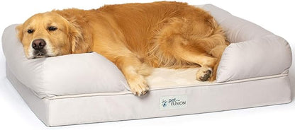 PetFusion Ultimate Dog Bed, Orthopedic Memory Foam, Medium Firmness Pillow by PetFusion