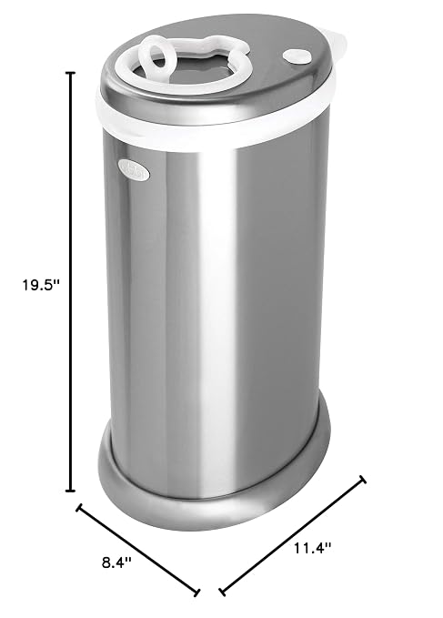 Ubbi Steel Diaper Pail, Odor Locking, No Special Bag Required, Award-Winning - Image 5