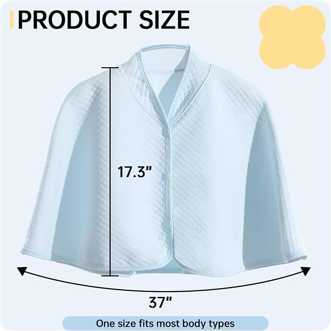 QBLEEV Parrot Anti-Scratch Shoulder Protector, Bird Diaper Poop Cover Pad - Image 2