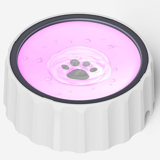 Dog Small Animals Water Bowl No Spill 70oz/2L Large Capacity Dispenser Non Slip by FORWH
