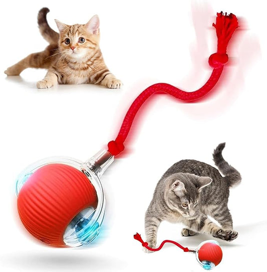 Interactive Cat Toy Ball, Smart Interactive Cat Toys, Smart Cat Toy by Taikcsut