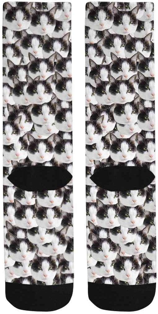 Custom Face Socks, Personalized Dog Lover Pet Photo Picture on Socks Unisex - Image 4
