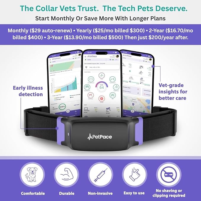 NEW Dog Health Monitor V3.0 by PetPace – AI Smart Collar - Image 2