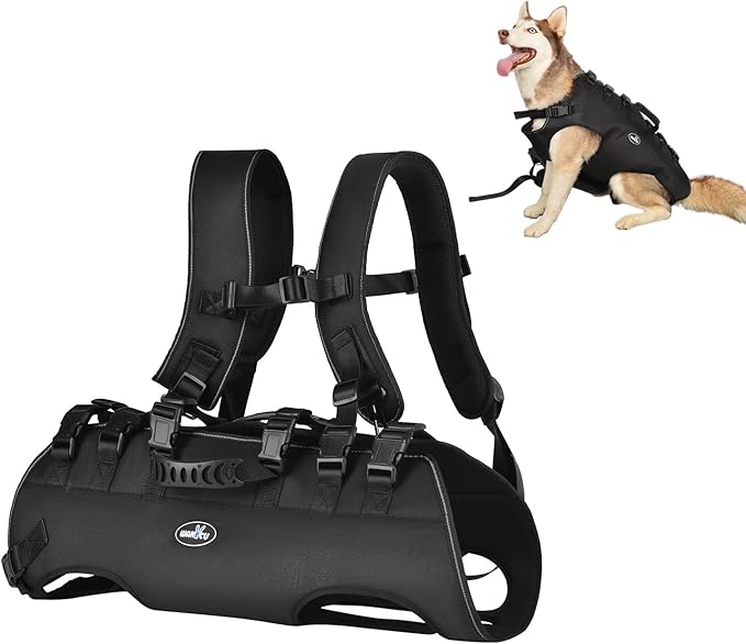 Dog Backpack Carrier for Medium Dogs Emergency Backpack, Joint Injuries by Petshome