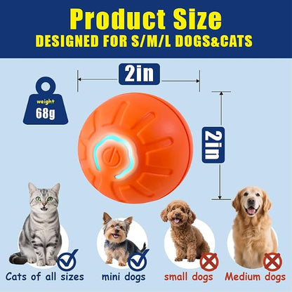 BIONEMAGILI Interactive Self-Moving Pet Toy Ball - Image 9