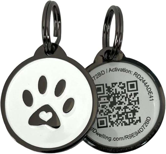 Pet Dwelling QR Pet Tag – Easy Scan Instant Location Alerts, Online Pet Profile by PetDwellingSmartQRPetIDTags