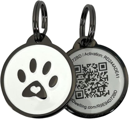 Pet Dwelling QR Pet Tag – Easy Scan Instant Location Alerts, Online Pet Profile by PetDwellingSmartQRPetIDTags