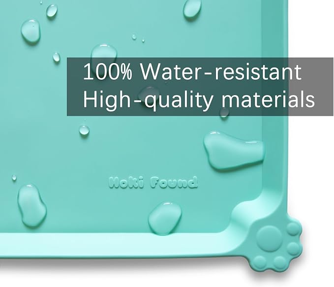 Hoki Found Large Silicone Non Slip Pet Food Mats - Image 3