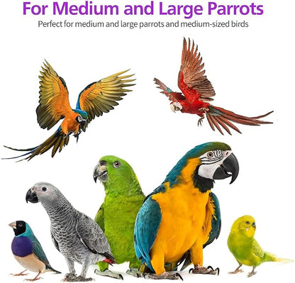 RUBY.Q 3 Pack Large Parrot Toy, 20in Bird Parrot Toy, African Grey and a - Image 5