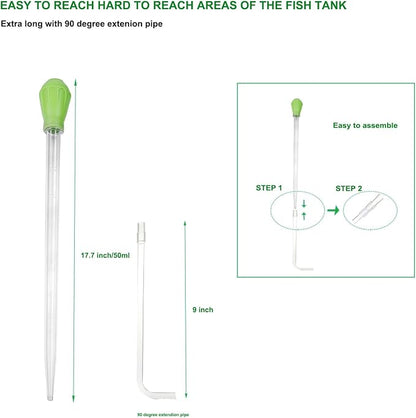 50ml Manual Coral Fish Feeder/Water Changer/Waste Remover Clean Tool - Image 5