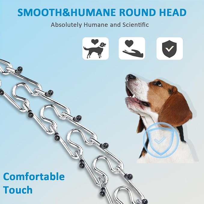 Prong Collar for Dogs, Dog Training Collar, Adjustable Size Dog Pinch No Pull - Image 5