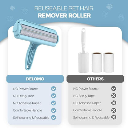 DELOMO Pet Hair Removal Tool, Pet Hair Remover - Image 4