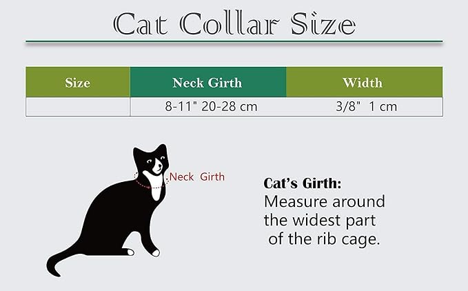 CHUKCHI Heart Bling Cat Collar - Image 5