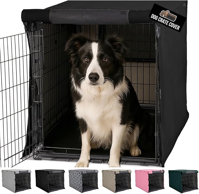 GORILLA GRIP Dog Crate Covers Compatible by GorillaGrip