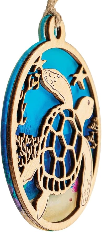 Sea Turtle Ornament, Turtle Ornament 2025, Unique Turtle Gifts - Image 3