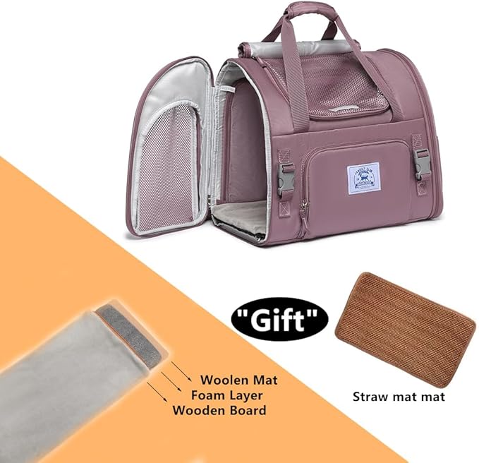Pet Backpack Carrier for Small Dogs Medium Cats, Breathable and Collapsible - Image 3