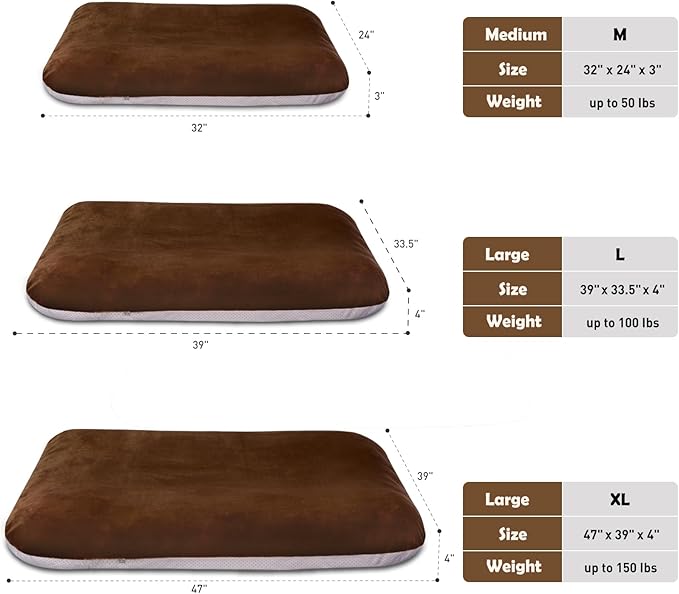 Magic Dog Super Soft Large Dog Bed Orthopedic Pet Beds 39 Inch Washable Anti - Image 7