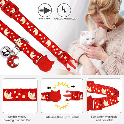 2Pcs Breakaway Cats Collars Cat Collars - Image 2
