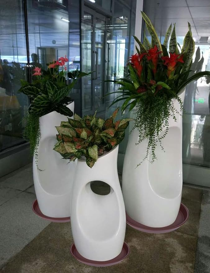 4 Pack of 14 inch Plant Saucer, Heavy Duty Round Plant Trays - Image 8
