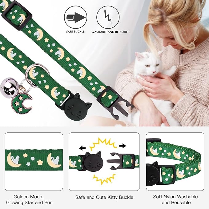 2Pcs Breakaway Cats Collars Cat Collars - Image 2