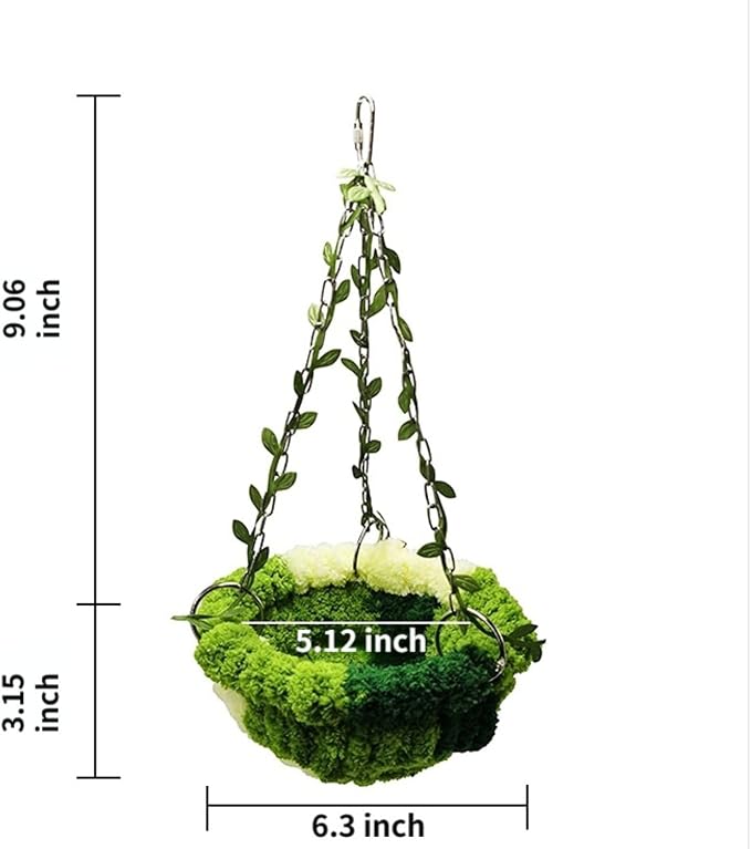 Bird Nest Hanging Hammock Bed Toy - Image 2