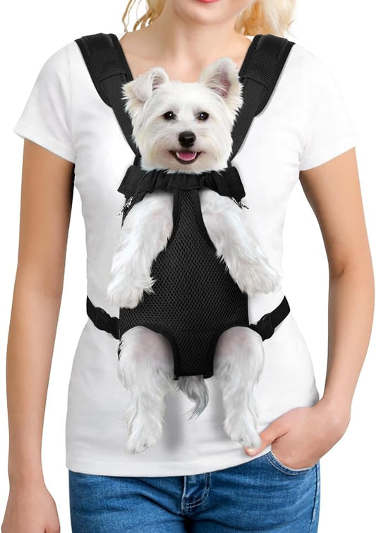 YUDODO Pet Dog Carrier Backpack Adjustable Dog Front Carrier, Legs Out Easy-Fit by YUDODO