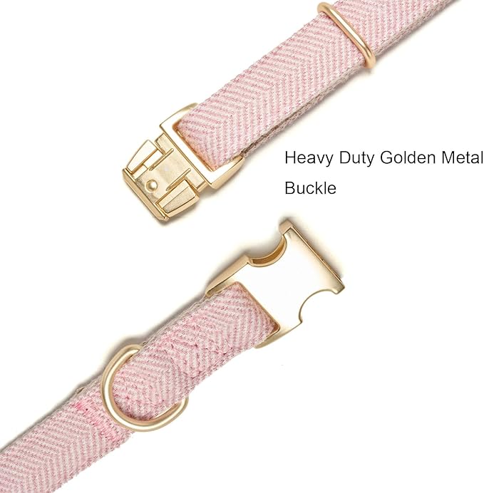 Soft Cotton Hemp Dog Collar - Image 3
