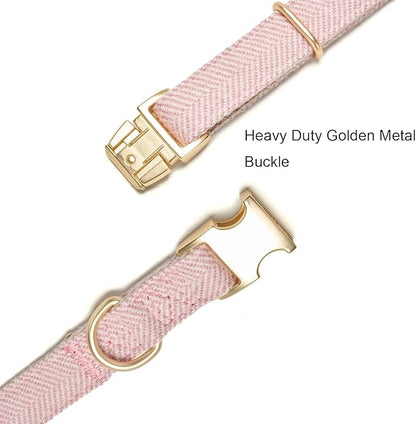 Soft Cotton Hemp Dog Collar - Image 3