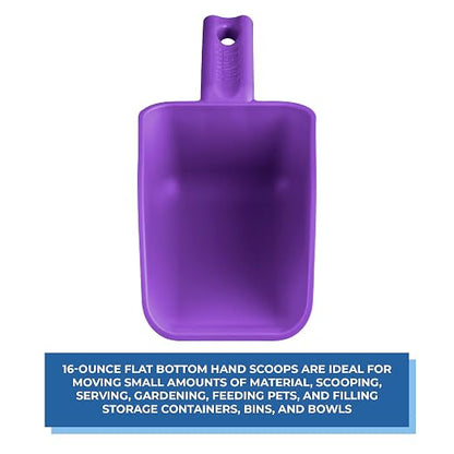 Vikan Remco 63008 Color-Coded Plastic Hand Scoop - Image 3