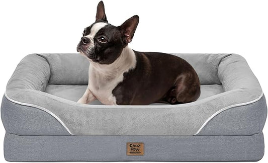 Orthopedic Washable Large Dog Bed by ChezPaw