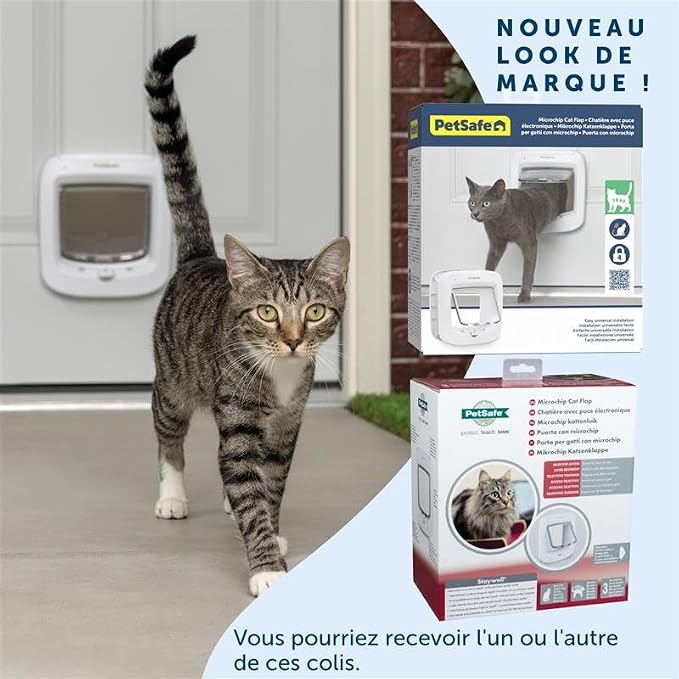 PetSafe Microchip Cat Door, Exterior or Interior Pet Door - Image 8