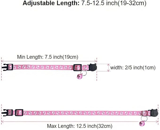 6 Pack Breakaway Cat Collar - Image 2