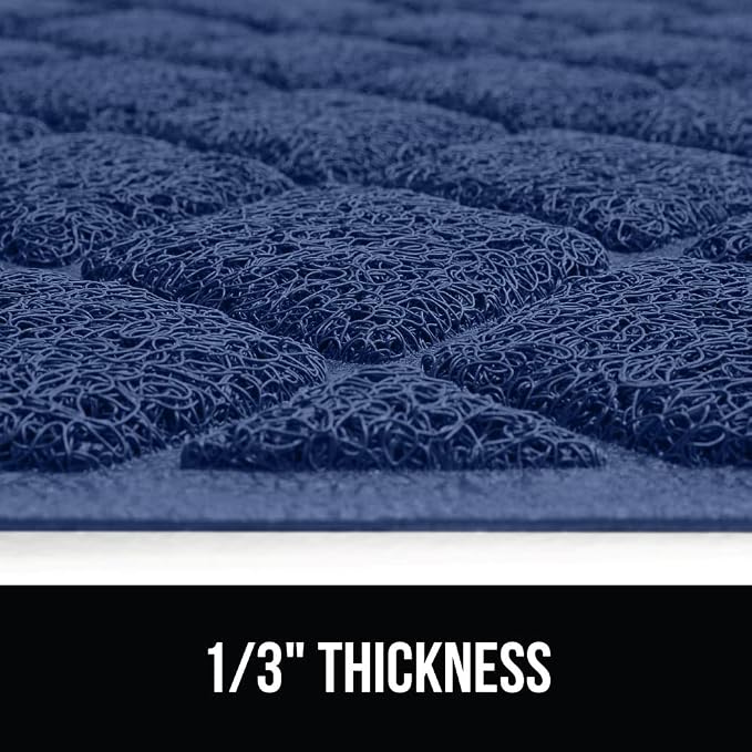 GORILLA GRIP Cat Litter Box Mat, Water Resistant, US Designed Kitty Litter - Image 9