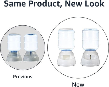 Amazon Basics Automatic Pet Water Dispenser and Gravity Food Feeder Set - Image 9