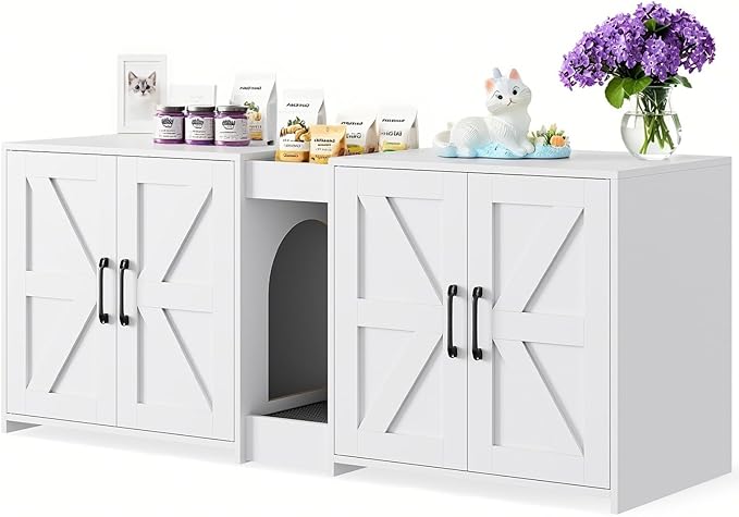 Cat Litter Box Enclosure Furniture - Image 7