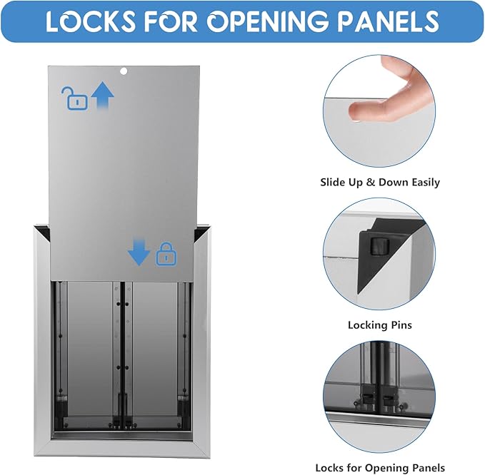 Large Dog Door, Weatherproof Aluminum Dog Door - Image 5
