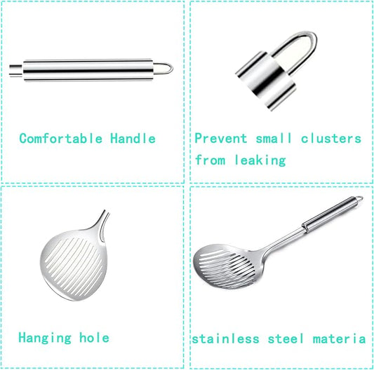 Cat Litter Scooper Accessories, Cat Litter Scoop Metal Cat Poop Sifter Pet - Image 2