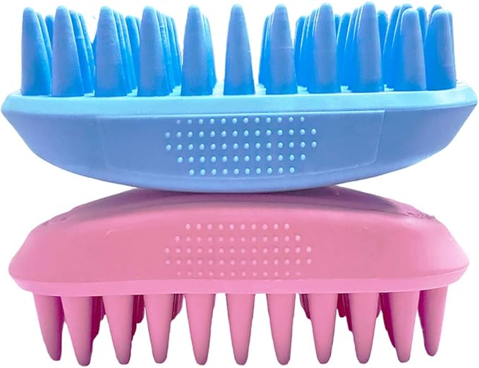 Pet Silicone Shampoo Brush for Long & Short Hair, Medium Large Pets Dogs Cats - Image 8