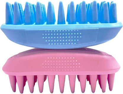 Pet Silicone Shampoo Brush for Long & Short Hair, Medium Large Pets Dogs Cats - Image 8